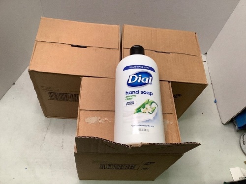 Lot of (3) Boxes of 6 Dial Hand Soap, Appears New - Lot 634