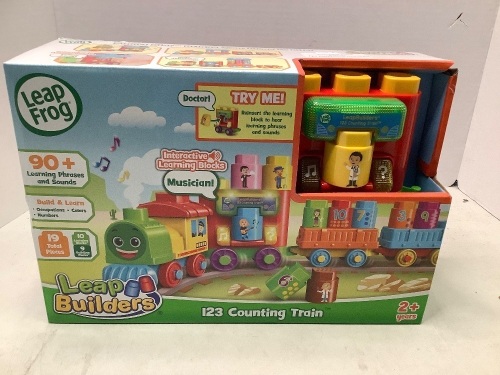 Leap Frog 123 Counting Train, Appears New - Lot 645