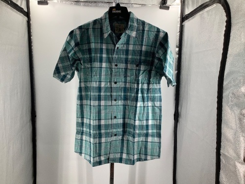 RedHead, Sea Green Plaid, medium, Appears New - Lot 737