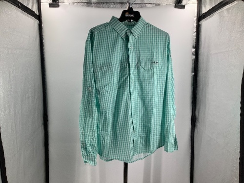 Huk, Tide Point Woven Plaid LS, Appears New - Lot 749