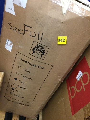 Full Size Mattress - Lot 542