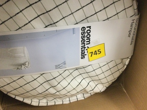 Scrunchable Cloth Hamper - Lot 745