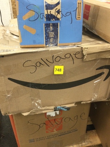 Pallet of Salvage, Presorted Items May Be Broken, Damaged, or Have Missing Pieces - Lot 748