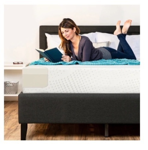 Full,Dual Layered Memory Foam Mattress w/ CertiPUR-US Certified Foam, 10in - Lot 594