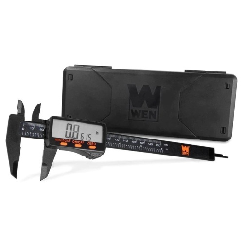 Electronic 6.1-Inch Digital Caliper with LCD Readout and Storage Case - Lot 43