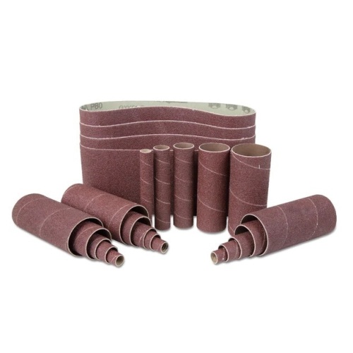 120-Grit Combination Belt and Sleeve Sandpaper Set, 24-Pack - Lot 128