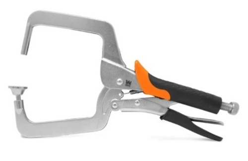 WEN CL436R 4-Inch Right Angle Clamp for Woodworking and Pocket Hole Joinery - Lot 26