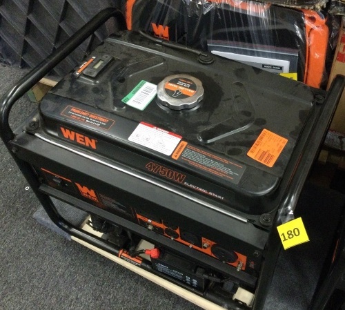 4750W Electric Start Generator - Lot 180