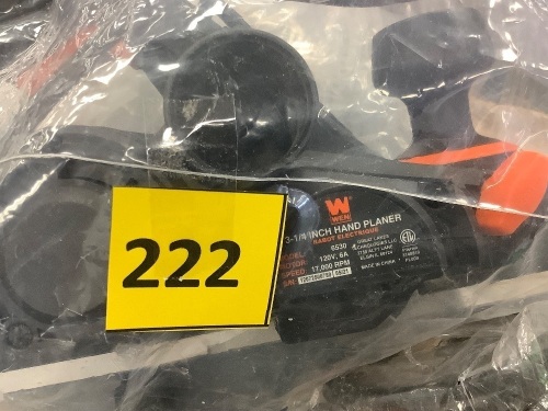 3-1/4 in. 6 Amp Corded Hand Planer - Lot 222