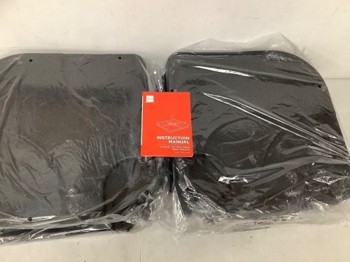 4-Piece Cantilever Offset Patio Umbrella Stand Square Base Plate Set - Lot 3011