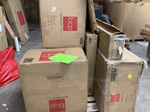 Pallet of BCP Salvage, Presorted Items May Be Broken, Damaged, or Have Missing Pieces - Lot 3164