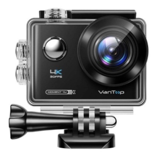 Vantop Sports Action Camera, Powers Up, Appears New - Lot 90