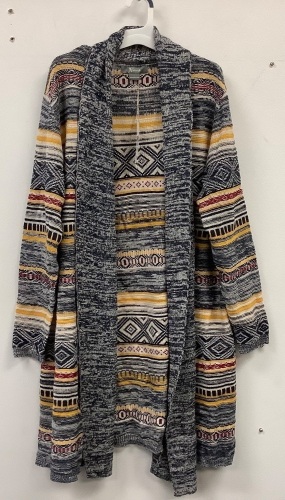 Women's Natural Reflections Cardigan, XL, E-Comm Return - Lot 460