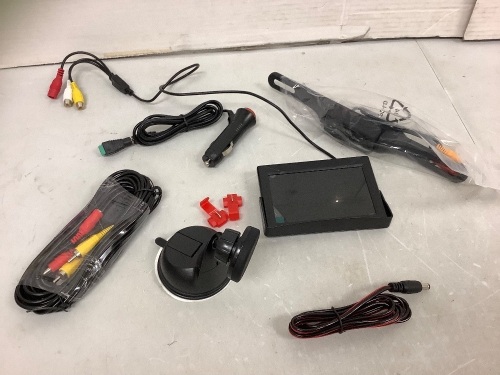 HD Rear/Front Camera & Monitor Kit, Appears New - Lot 472