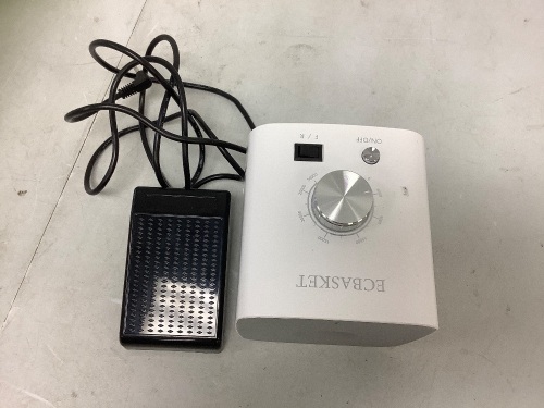 Nail Drill File Dock Control Box, E-Commcerce Return - Lot 574