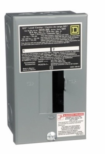 Load Ctr Main Lug 30A, E-Commerce Return - Lot 580