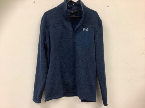 Men's UnderArmour Pullover, L, Broken Snap, E-Comm Return - Lot 586