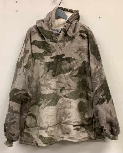 White River Oversized Sherpa-Lined Blanket Hoodie, OSFM, Appears New - Lot 550