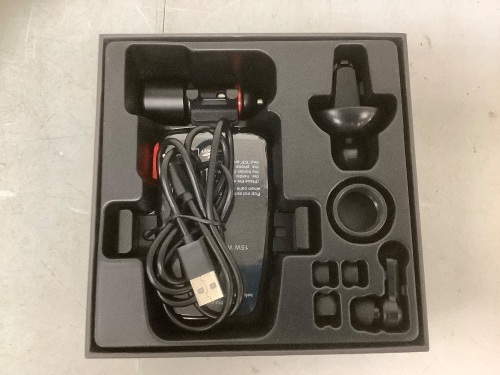 Wireless Mobile Phone Holder,Wireless Charger, And Smart Earphone, E-Commerce Return - Lot 442