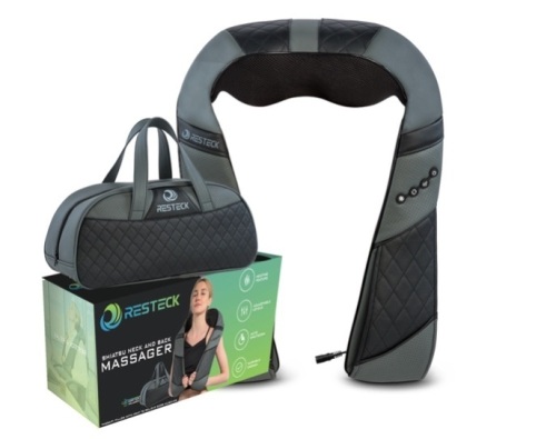 RESTECKS Shiatsu Kneading Shoulder & Neck Massager, E-Commerce Return - Lot 477