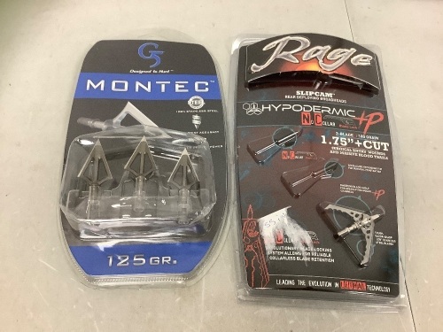 Lot of (2) Packs Arrowheads, E-Commerce Return - Lot 724