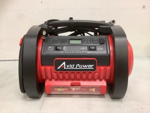 Avid Power 12 Volt Power Inflator/deflator, E-Commerce Return - Lot 513