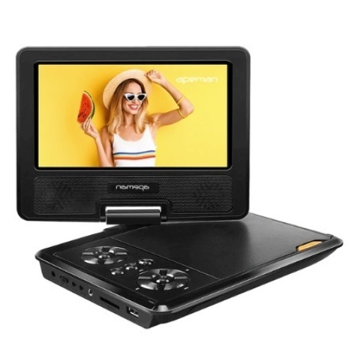 Apeman PV770 Portable DVD Player, Powers Up, E-Commerce Return - Lot 636