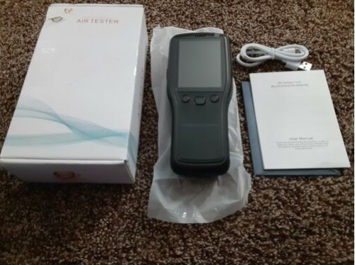 Air Quality Tester- Formaldehyde Detector- Polution Detector AX- 8016, Appears New - Lot 327