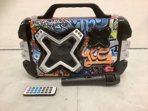 Viwa Speaker Including Karaoke, Powers Up, Appears New - Lot 491