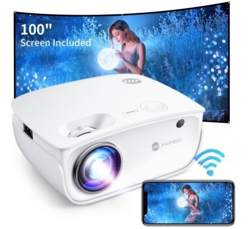 Vivimage Explore 6 Video Projector, Powers Up, E-Commerce Return, Retail $199.99 - Lot 494