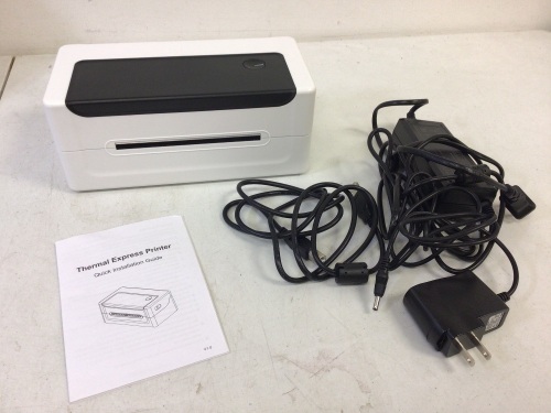 Label Printer, Powers Up, E-Commerce Return - Lot 415