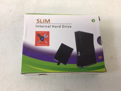 Slim Internal Hard Drive, Appears New - Lot 421