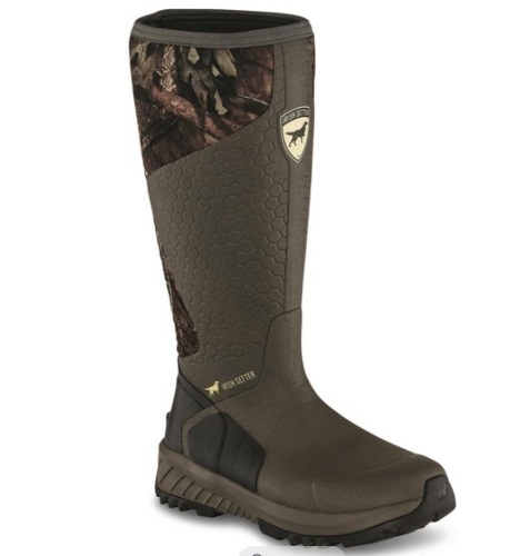 Irish Setter Unisex MudTrek Waterproof Rubber Hunting Boots, Men's 10 or Women's 12, Appears New, - Lot 998