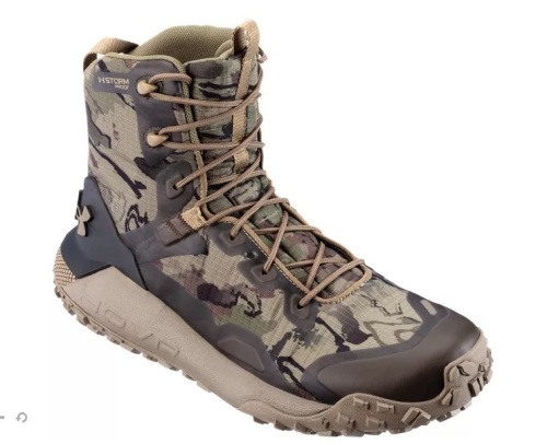 Under Armour HOVR Dawn WP Waterproof Hunting Boots for Men, Size 8, Appears New - Lot 729