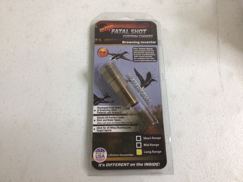 Mojo Fatal Shot Chokes, E-Commerce Return - Lot 745