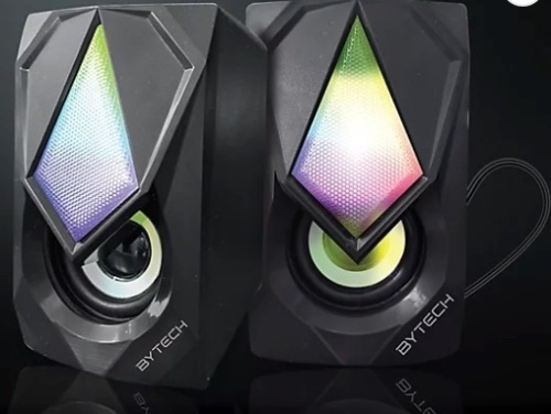 Computer Gaming Speaker w/ Color-Changing Lights, New - Lot 13