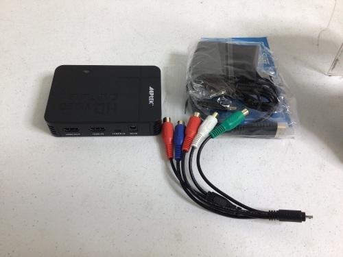 HD Video/Game Recorder, Powers Up, Appears New - Lot 112