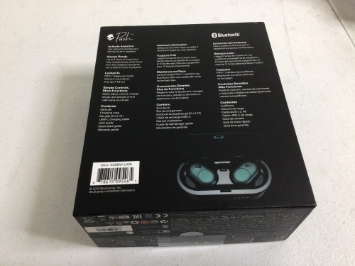 SkullCandy Wireless Earbuds, New - Lot 157