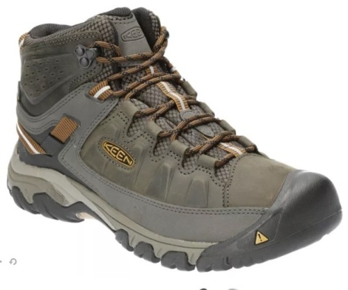 KEEN Targhee III Mid Waterproof Hiking Boots for Men, Size 10.5, E-Commerce - Lot 166