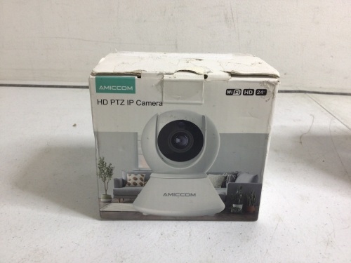 Amiccom HD IP Camera, Powers Up, Appears New - Lot 199