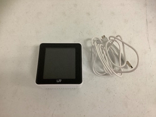Indoor Air Quality Monitor, Powers Up, Appears New - Lot 216
