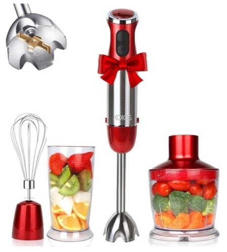 800W 4-in-1 Hand Blender, Appears New - Lot 260