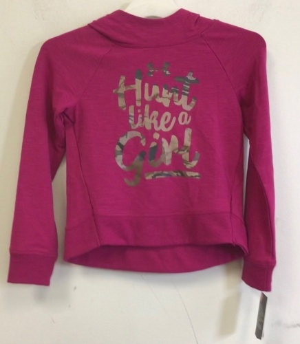 Girl's UnderArmour Hooded Sweatshirt, Youth 5, Appears New - Lot 299