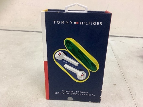 Tommy Hilfiger Wireless Earbuds, Powers Up, E-Comm Return - Lot 301