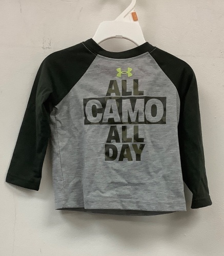Boy's UnderArmour Shirt, 12M, Security Tag Attached, E-Comm Return - Lot 308