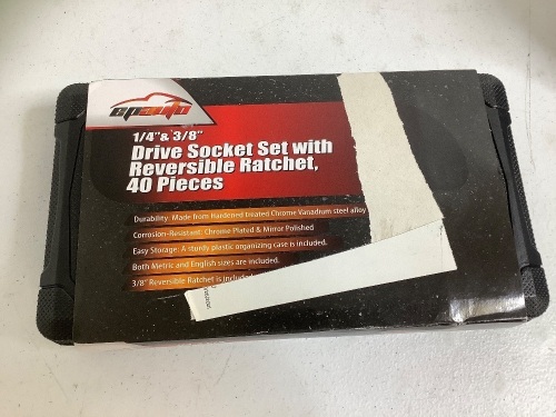 Drive Socket Set, Appears New - Lot 653