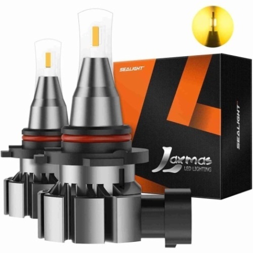2pcs Yellow LED Fog Light Bulbs, New - Lot 658