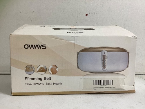 Oways Slimming Belt, E-Commerce Return - Lot 661