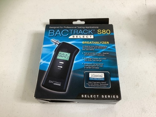 Breathalyzer Machine, Powers Up, Appears New - Lot 733