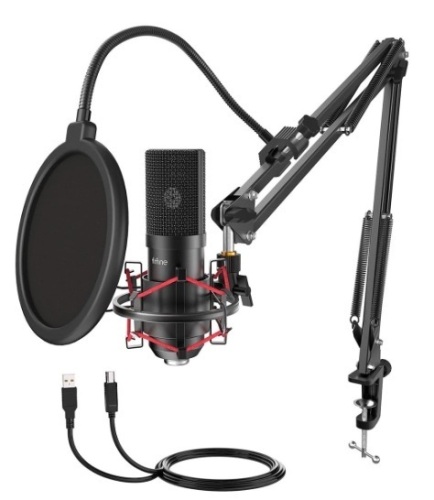 Fifine Microphone Kit, Appears New - Lot 678